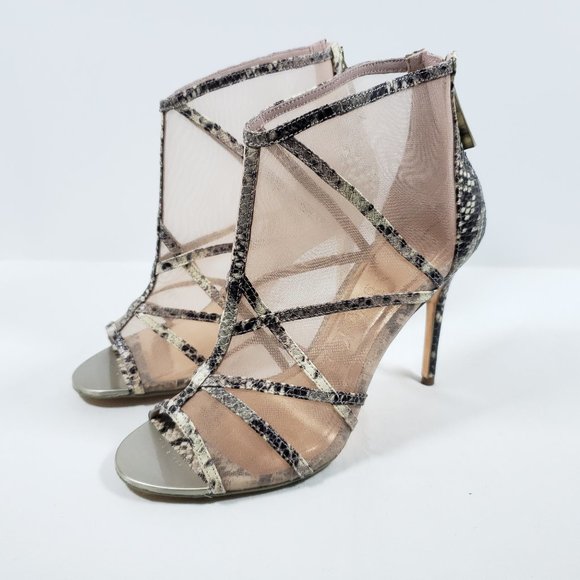 Ted Baker Shoes - Ted Baker Taminaa Caged Mesh Sandals - Taupe